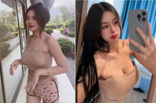 Em xinh xắn Linh có cặp mắt và bộ ngực cực kỳ quyến rũ