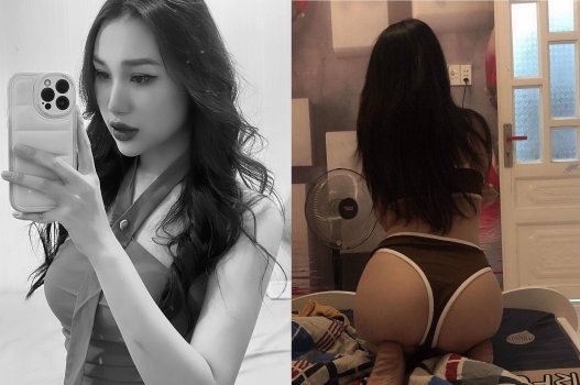 Ngọc Diễm nóng bỏng phục vụ khách đêm mê mẩn